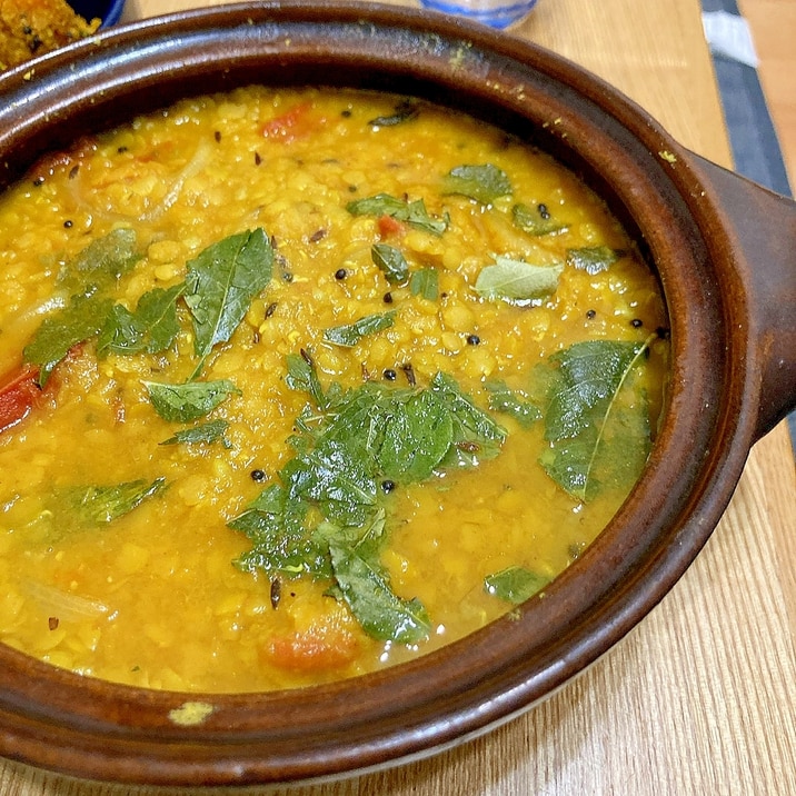 梅干しを使って!レンズ豆のサンバル風カレー